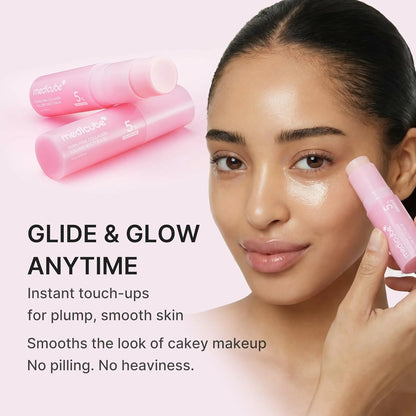 Medicube PDRN Eye Glow Duo: PDRN Collagen Volume Multi Balm Stick and Caffeine Eye Patches